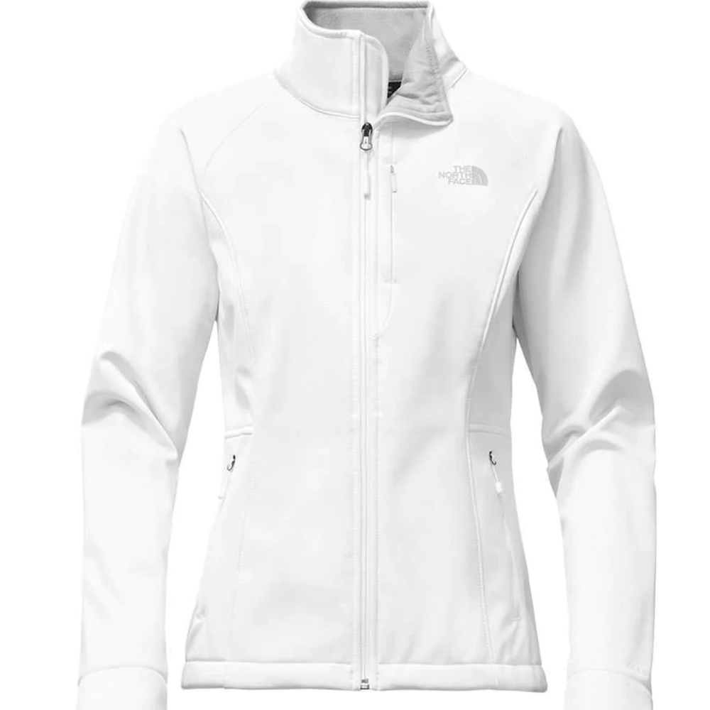 The North Face Apex Jacket Size Large White Used PRICE JUST DROPPED!!